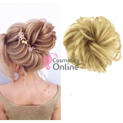 Coc modern din par artificial cu elastic Cod 12751622 Blond Mixt